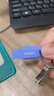 闪迪（SanDisk）128GB USB3.2 U盘 CZ550紫色 安全加密 数据恢复 学习电脑办公投标 小巧便携 车载 大容量优盘 实拍图