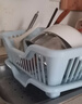 【厨房不乱了】碗筷碟盘收纳盒碗柜餐具碗架沥水篮家用厨房置物架 置物架 蓝色 实拍图