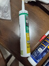瓦克（WACKER）SN防霉玻璃胶厨卫中性水槽马桶防水密封胶封边美容胶瓷白 实拍图