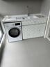 西门子（SIEMENS）iQ300 10KG大容量全自动滚筒洗衣机自带烘干洗烘一体 蒸汽除菌 羊毛洗WN52A1004W 实拍图