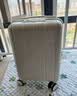贝初众行李箱14寸拉杆箱春秋航空20x30x40可上飞机免托运小型旅行密码箱 柠檬黄-14寸「杯架+USB充电口+可拆卸轮子」 高颜值登机箱「适合1~2天短途出差旅行」 实拍图