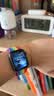 PZOZ【3C认证】适用于苹果手表Apple Watch充电宝5W无线磁吸快充充电器iwatch小巧便携移动电源2000mAh 双口快充款：5W 2000mAh充电宝 白 实拍图