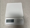得力（deli）厨房秤克重称食物秤烘焙高精度家用0.1g/5kg 配2节7号电池松石绿TE942 实拍图