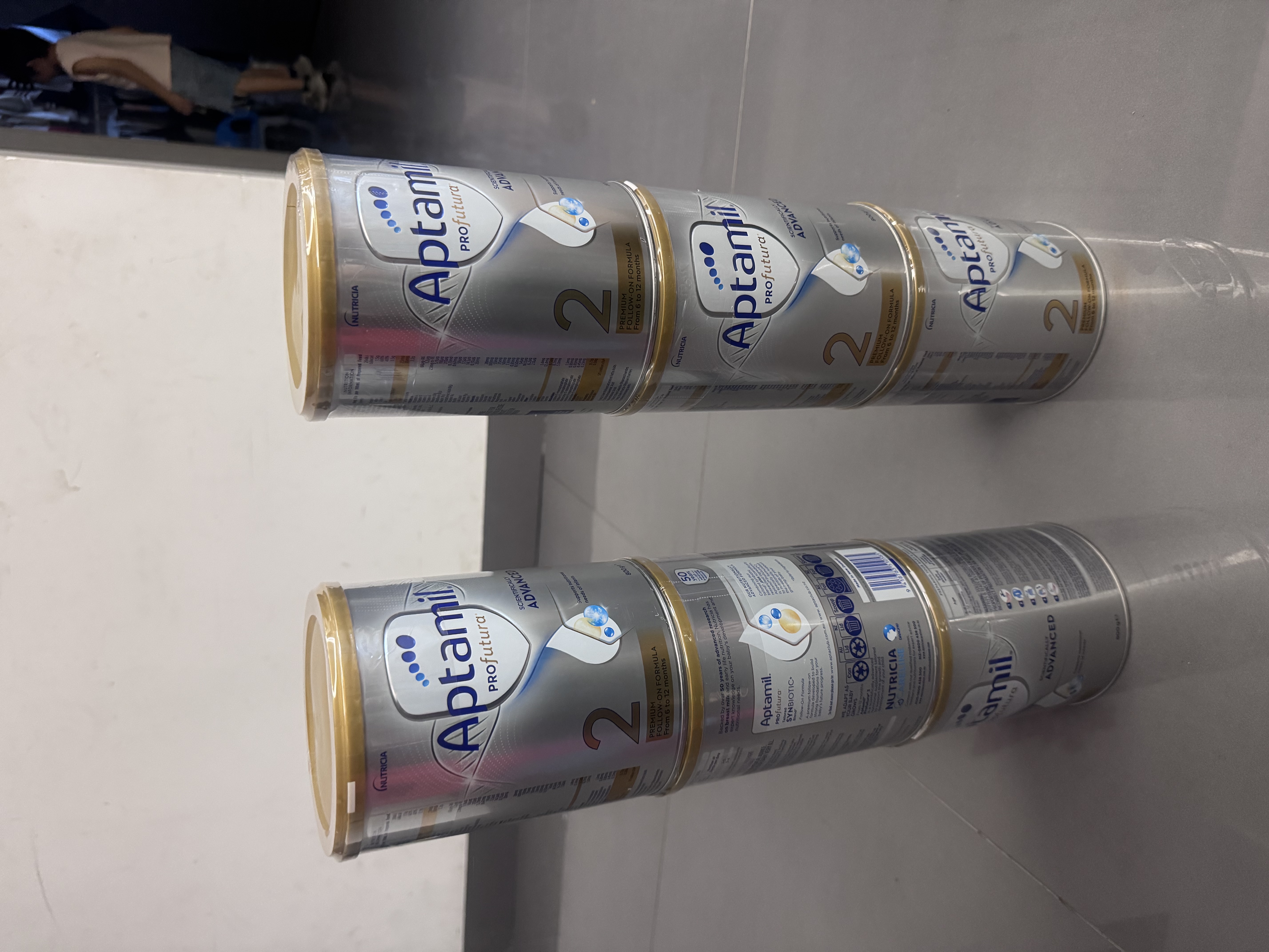 爱他美（Aptamil）澳洲白金版含DHA叶黄素婴幼儿牛奶粉澳爱白金版3段新西兰原装进口 2段6罐800g【充2000送90 6罐可抵扣60+券】 实拍图