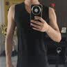 浪莎（LangSha）冰丝背心男7A级抗菌夏季男士无痕薄款休闲运动打底衫跨栏3件装 实拍图