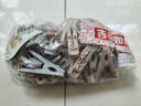 茶花衣架夹子晾衣夹子夹衣服晒衣夹床单防风夹大夹子袜夹被夹40只PP材质户外晾晒 实拍图
