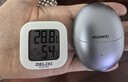 德力西电气（DELIXI ELECTRIC）家用室内温度计带笑脸婴儿房闹钟计时电子数显温湿度计温度表 实拍图