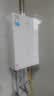 美的（Midea）MK6A Pro16升燃气热水器天然气 琉璃白玻璃面板 智控增压水伺服 门店同款JSQ30-MK6A Pro 实拍图