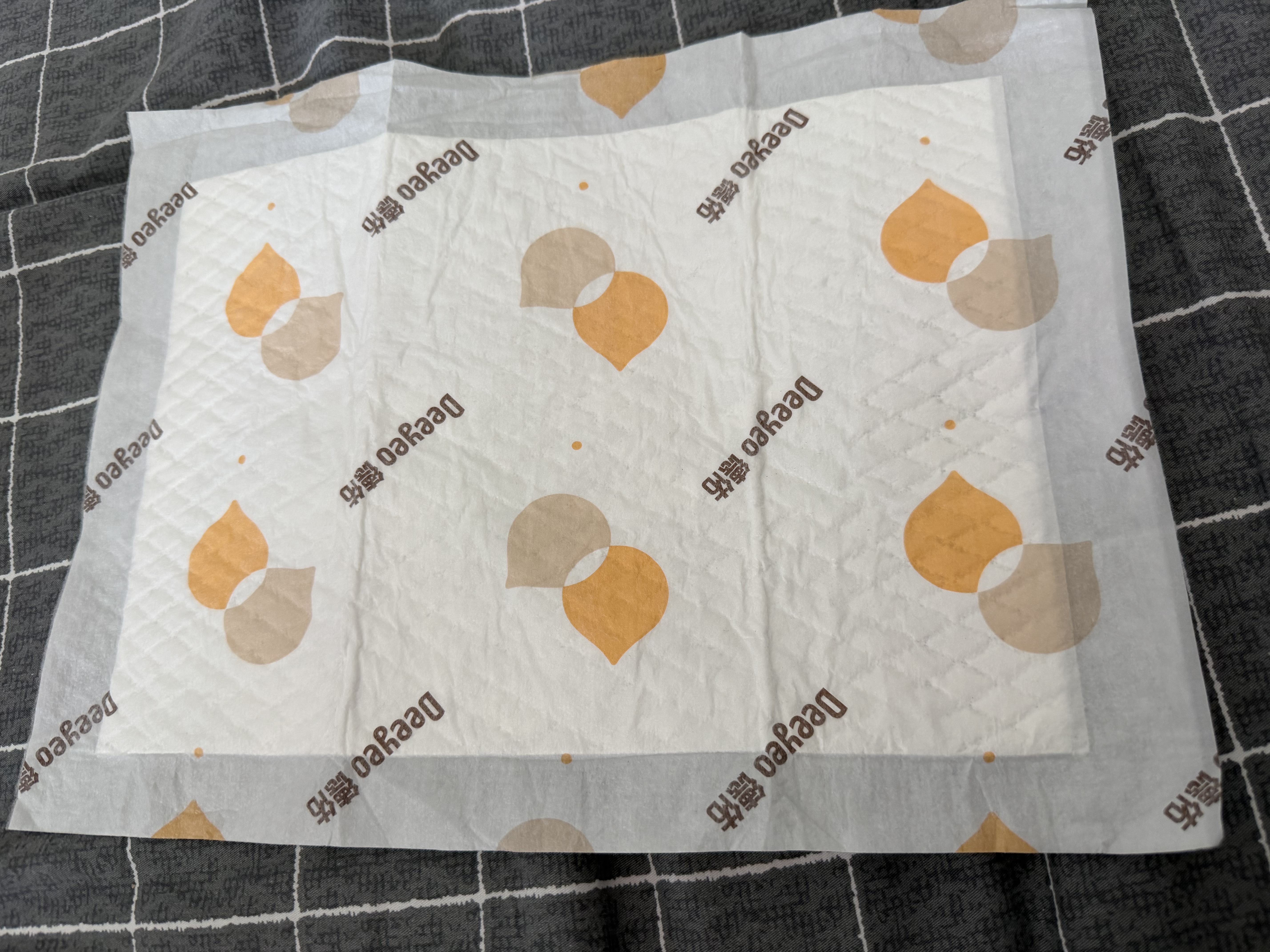 德佑婴儿一次性隔尿垫25*33cm80片护理垫吸水不反渗建议6kg以内 实拍图