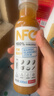 农夫山泉100%纯果汁NFC果汁300ml*12瓶缤纷礼盒(6橙汁+6芒果汁) 实拍图