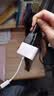 毕亚兹 适用苹果Lightning转HDMI转换器高清视频转接头iPhone手机iPad投屏显示器电视投影仪同屏连接线 实拍图