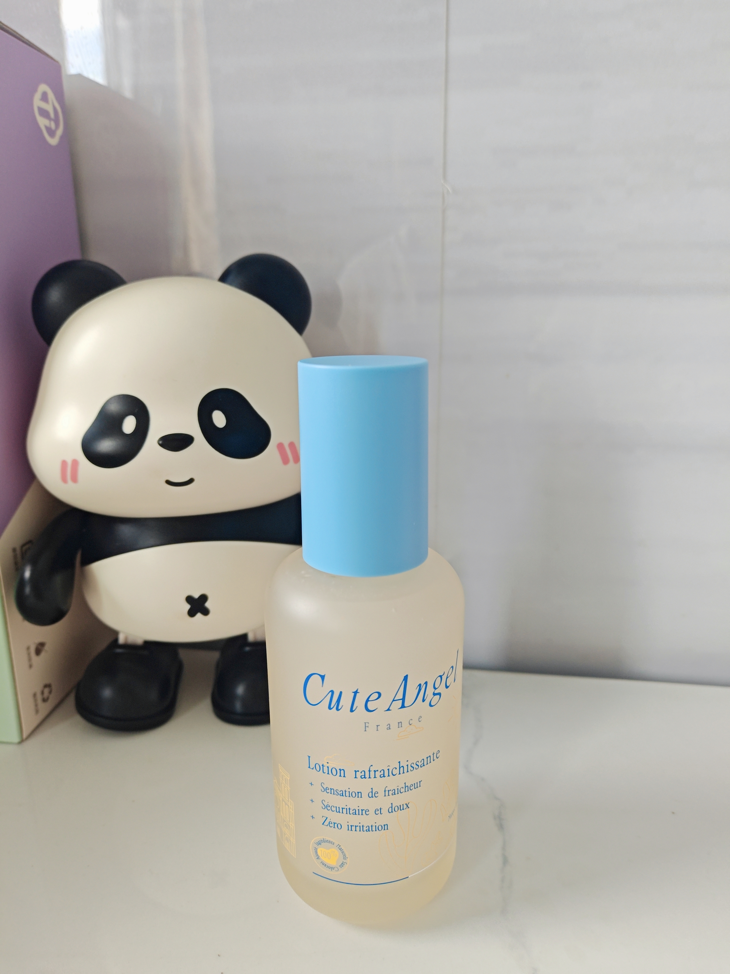 CuteAngel进口桃子水痱子水婴儿儿童祛痱止痒祛热抑菌痱子粉宝宝专用爽身露 实拍图