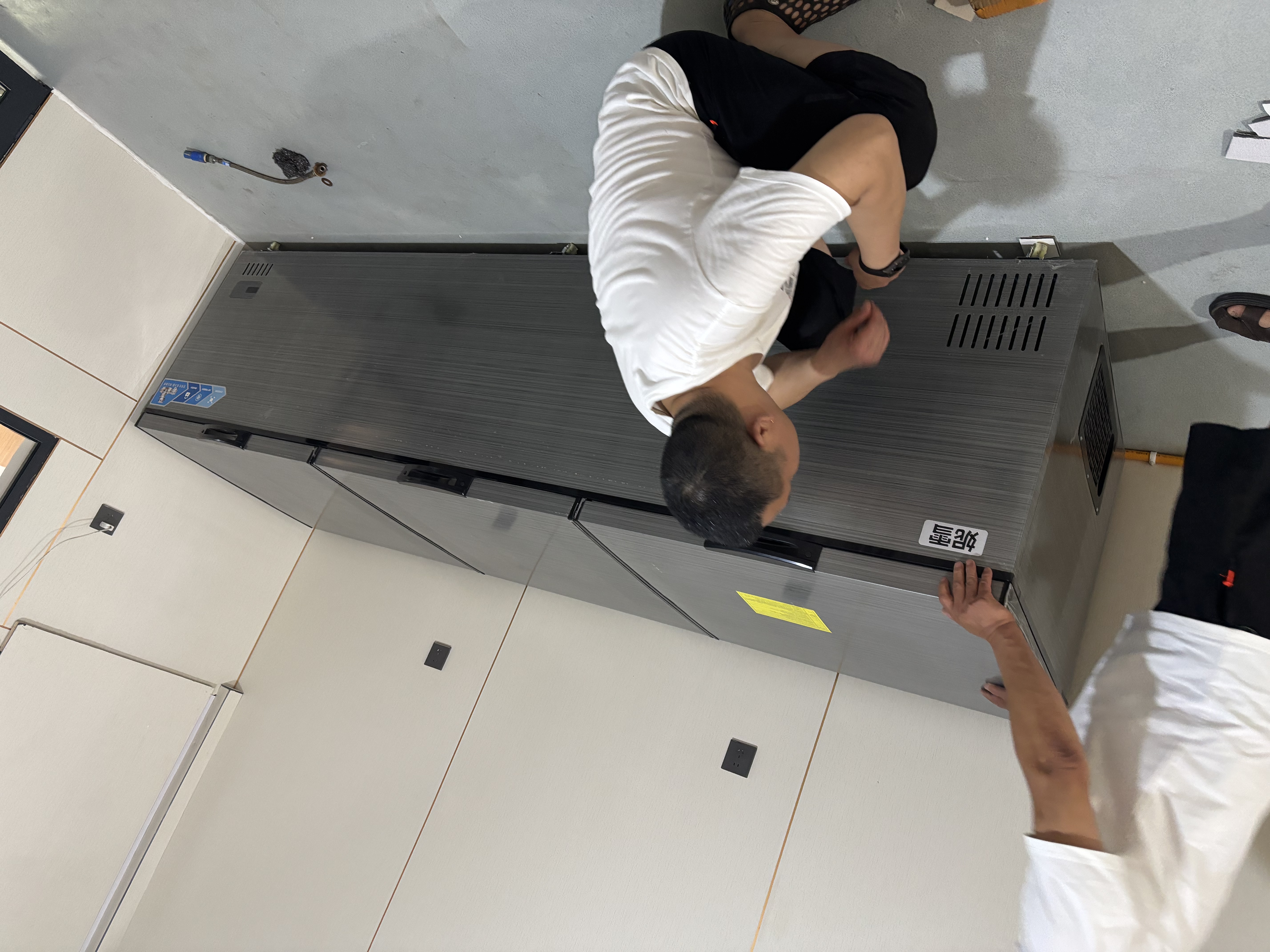 妮雪冰柜商用冷冻大容量商用卧式家用冷柜全冷冻冷藏柜展示柜商用冰柜大冰箱 2288单温双机铜管-星耀灰扩容版三门3米长【一级能耗】 实拍图