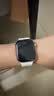 Apple/苹果 Watch S11 智能手表GPS款46毫米玫瑰金色铝金属表壳淡桃粉色运动型表带S/M MEVT4CH/B 实拍图