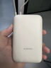 小米（MI）【3C认证】充电宝移动电源10000 自带线双向快充口袋版灰蓝色可上飞机/火车户外储能电源 实拍图