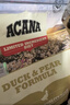 愛肯拿（ACANA）狗粮清火鸭肉梨成犬幼犬低敏去泪痕通用原装进口粮2kg效期27/9 实拍图