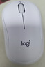 罗技（Logitech）M221 轻音鼠标 无线鼠标 办公鼠标 对称鼠标 带无线微型接收器 米白色 实拍图