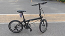 大行（DAHON）折叠自行车20英寸8级变速经典P8单车KBC083 黑色经典版-京仓 实拍图