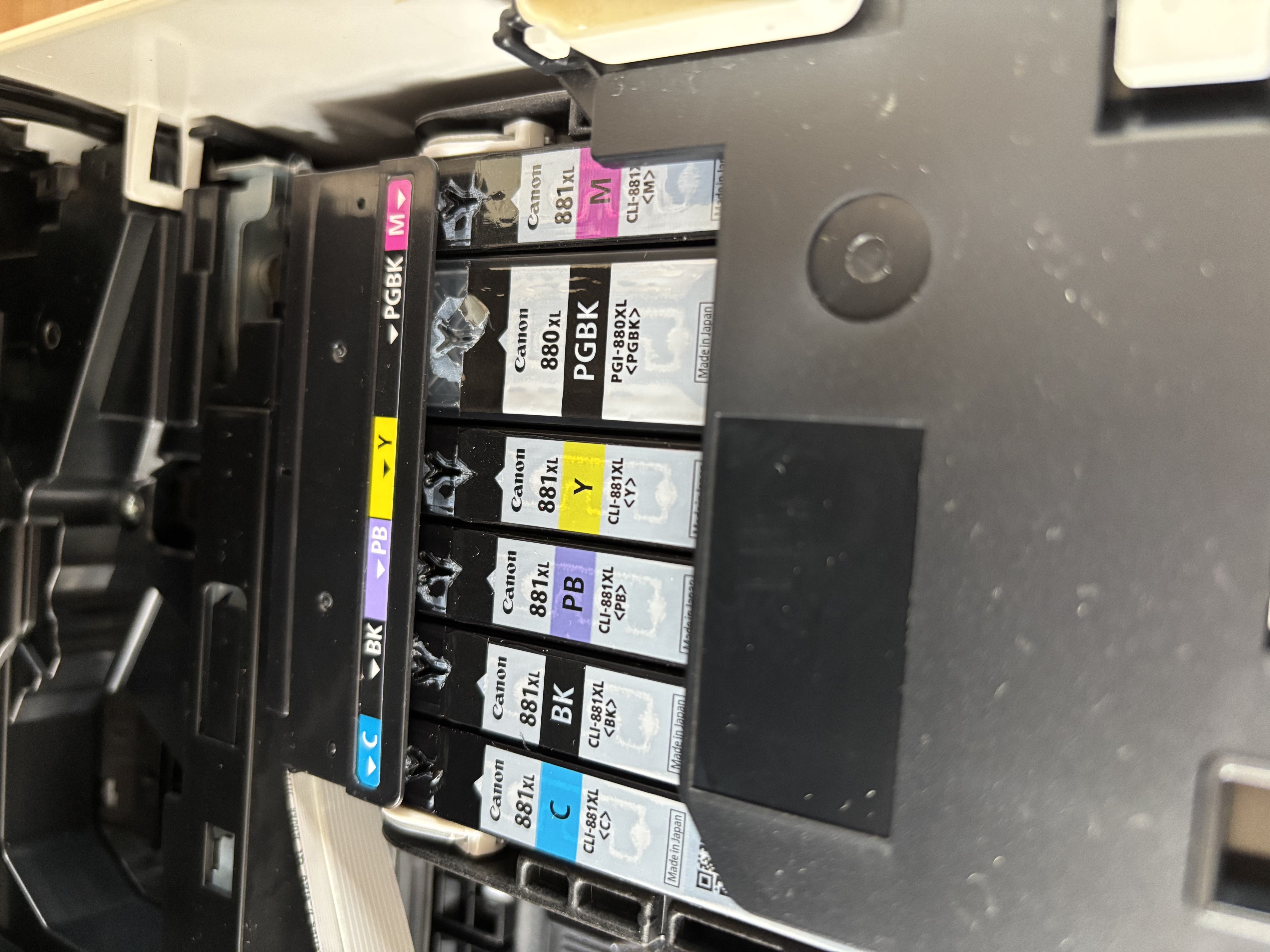 佳能（Canon）PGI-880XL PGBK 大容量黑色墨盒(适用TS8380t/TS708/TS708t/TS9580/TS9180/TS8380) 实拍图
