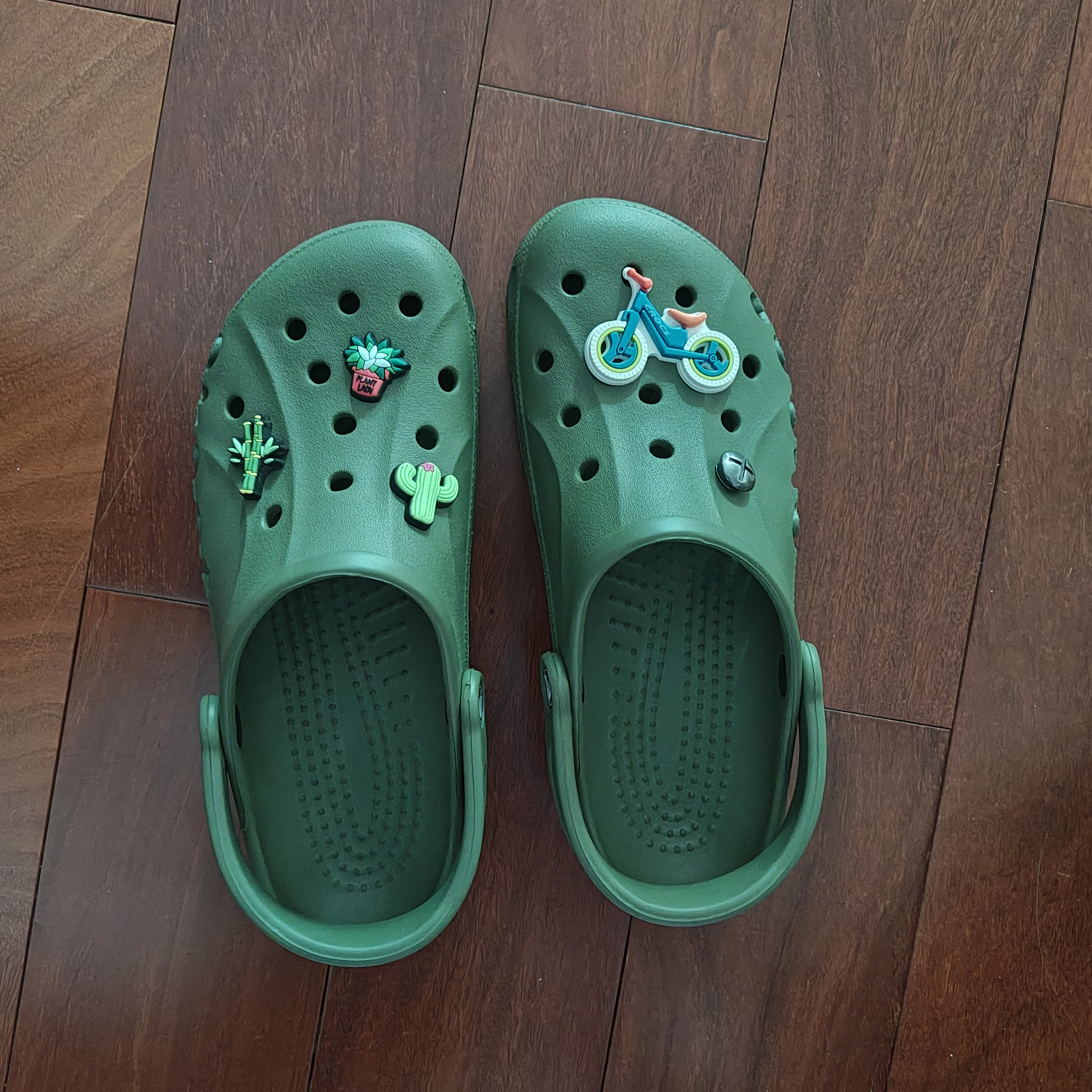 CROCS卡骆驰贝雅洞洞鞋沙滩鞋|10126 军绿色-309 41/42(260mm) 实拍图