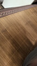 席师傅凉席0.9x1.9米竹席碳化头层竹青两件套席子【可折叠 双面可用】 实拍图