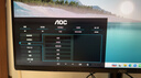 AOC【系列爆售100W+台】23.8英寸 120Hz HDMI低蓝光不闪 HDR 超薄节能办公电脑显示器24B35H 实拍图
