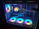 瓦尔基里(VALKYRIE）A360W VK 一体式CPU水冷散热器 多平台扣具 支持LGA1700 ARGB光效 隐藏走线一线通 实拍图