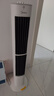 美的（Midea）【双向送风】定时塔扇/家用电风扇/大风力无叶风扇/轻音电扇/柔风落地扇/立式摇头小风扇 ZAJ09JX 实拍图