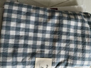 无印良品全棉乳胶枕套一对装 100%纯棉可水洗枕头套枕芯套 40x60cm 实拍图