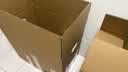 毕亚兹加厚加硬特大号搬家纸箱 有扣手 60*40*50cm 5个装办公储物打包箱 实拍图