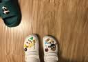 卡骆驰（CROCS）新款厚底云朵洞洞鞋送女友礼物206750 白色   37-38 实拍图