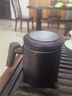 宅轻松茶杯茶水分离泡茶功夫茶杯喝茶水杯子办公杯带过滤茶漏茶具花茶杯 实拍图