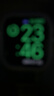 Apple/苹果 Watch S11 智能手表GPS款42毫米银色铝金属表壳雾紫色运动型表带S/M MEUT4CH/B 实拍图