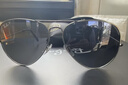 雷朋（RayBan）七夕礼物飞行员系列太阳镜开车偏光渐变墨镜男女户外眼镜0RB3025 【偏光渐变】004/78枪色镜框蓝灰色偏光渐变镜片 尺寸62 实拍图
