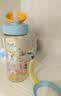 贝亲（Pigeon）防胀气 自然成长翻盖直饮吸管 大童奶瓶330ml 马戏团 18月+ AA279 实拍图