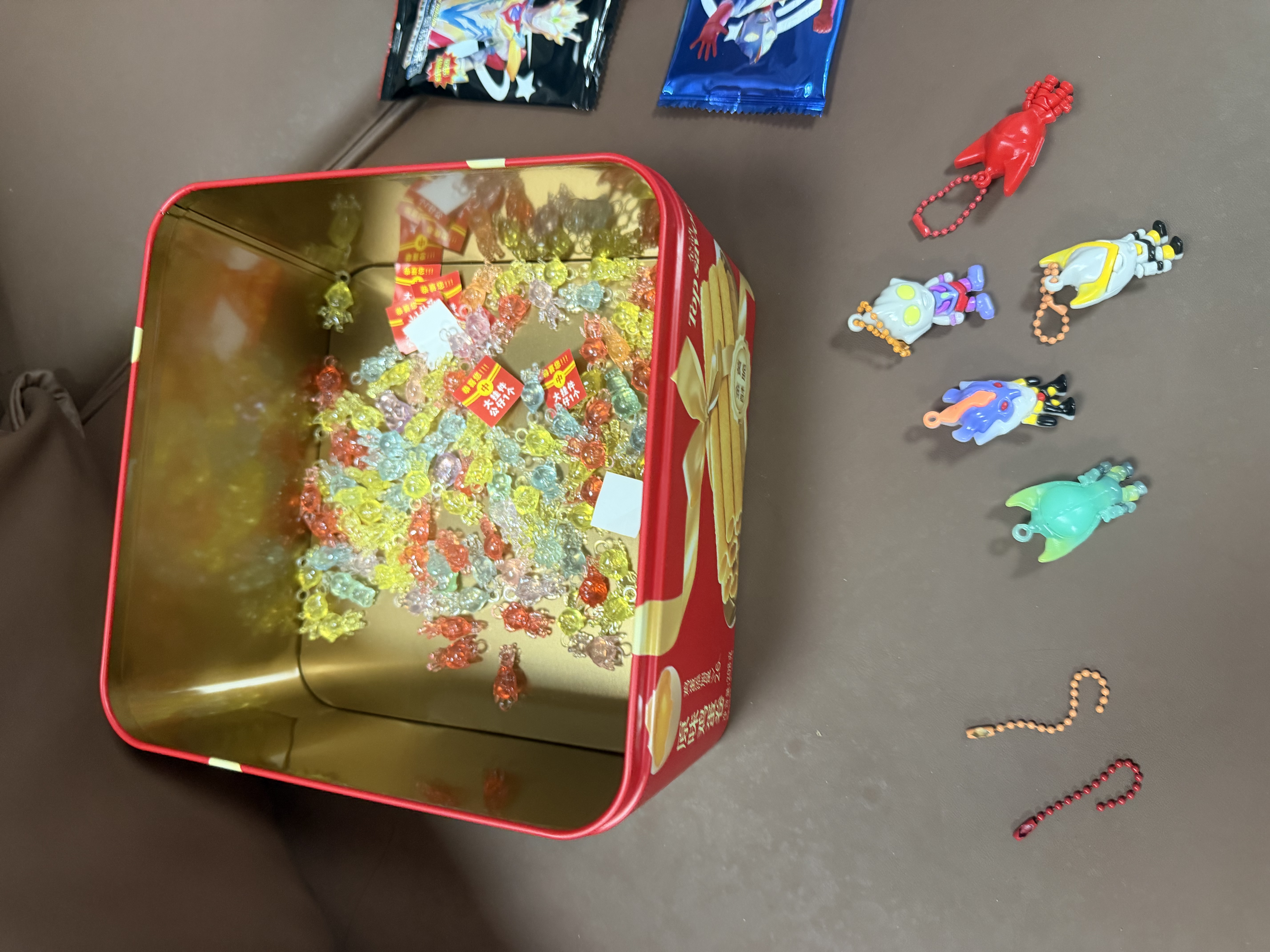 尚美贝贝奥特洞洞乐盲盒曼戳戳乐抽抽乐惊喜抽奖盒玩具男孩女孩生日礼物 实拍图