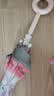 左都（ZUODU）儿童雨伞直柄透明男童女童7-12岁小孩儿小学生宝宝长把卡通直柄伞 实拍图