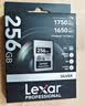 雷克沙（Lexar）256GB Cfexpress Type A存储卡 VPG200 8K录制 读1750MB/s 索尼相机专用cfa卡 4.0高速 (SILVER) 实拍图