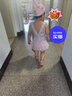 佑游儿童泳衣女孩泡温泉泳衣小童婴幼儿连体游泳三件套31605美人鱼XL 实拍图