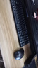 罗技（Logitech）MK220 键鼠套装 无线键鼠套装 办公键鼠套装  多媒体键鼠套装 带无线2.4G接收器 黑色 实拍图