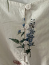 茵曼（INMAN）夏季植物碎花印花全棉女装圆领连衣裙百搭裙子  杏色-连衣裙  M 实拍图