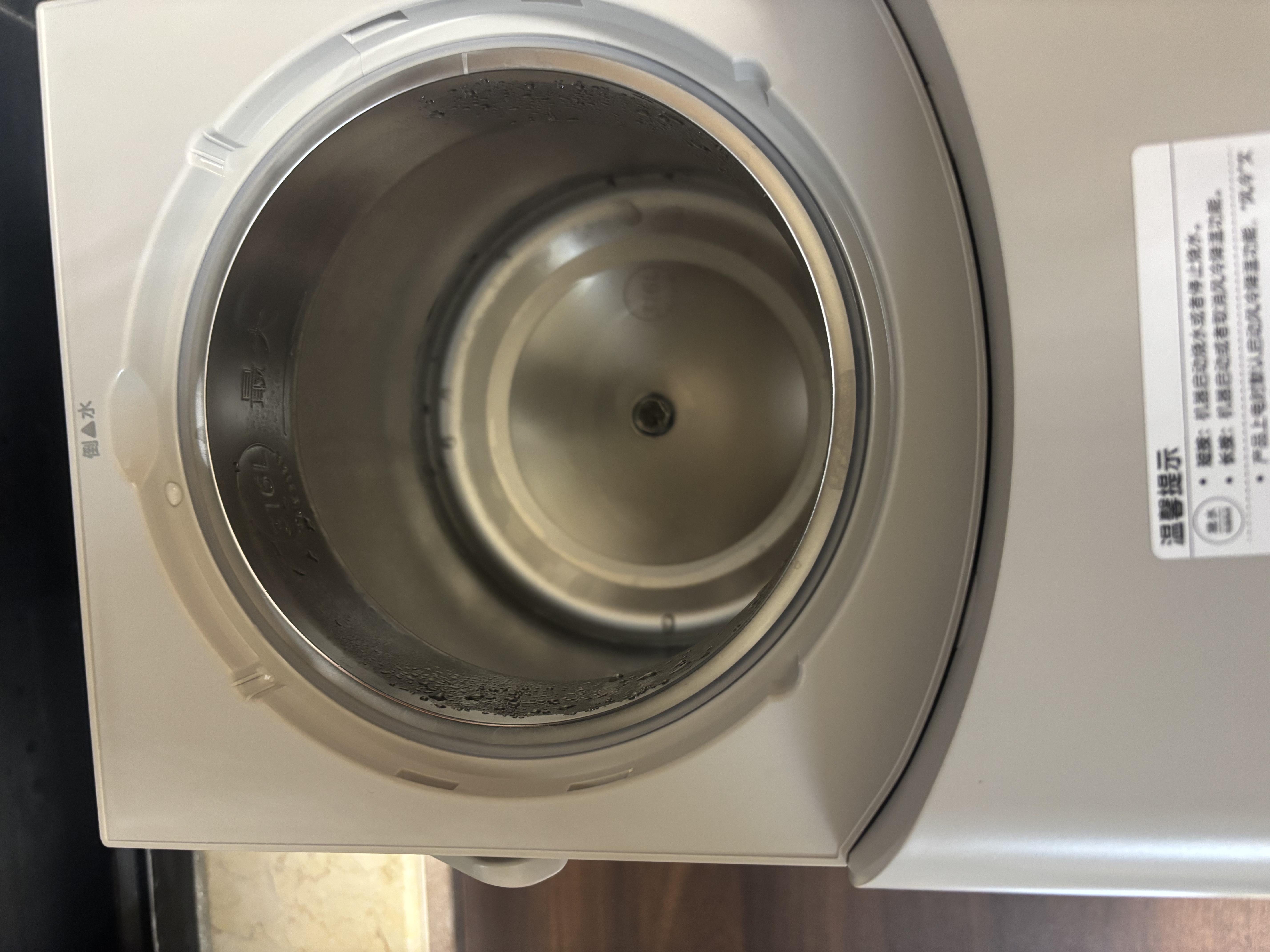 美的（Midea）2026新款小魔方pro电热水瓶 全水路0塑料饮水机 烧水壶电热水壶316L风冷保温恒温一体可拆全能大师 5L 【钢芯水泵 0缝活水舱】31WPro 实拍图