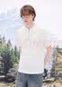 gxgjeans男装半拉链宽松华夫格休闲短袖t恤男26夏新品 白色 2XL (185) 实拍图