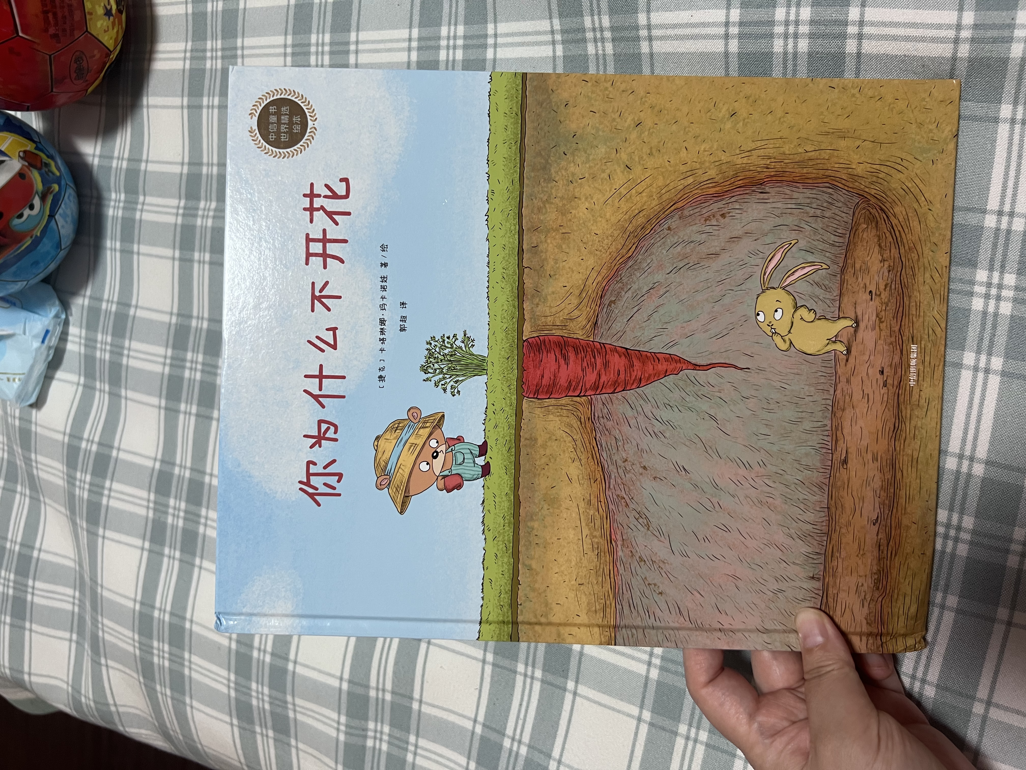 你为什么不开花（中信童书世界精选绘本）?【绘本3-6岁】  实拍图