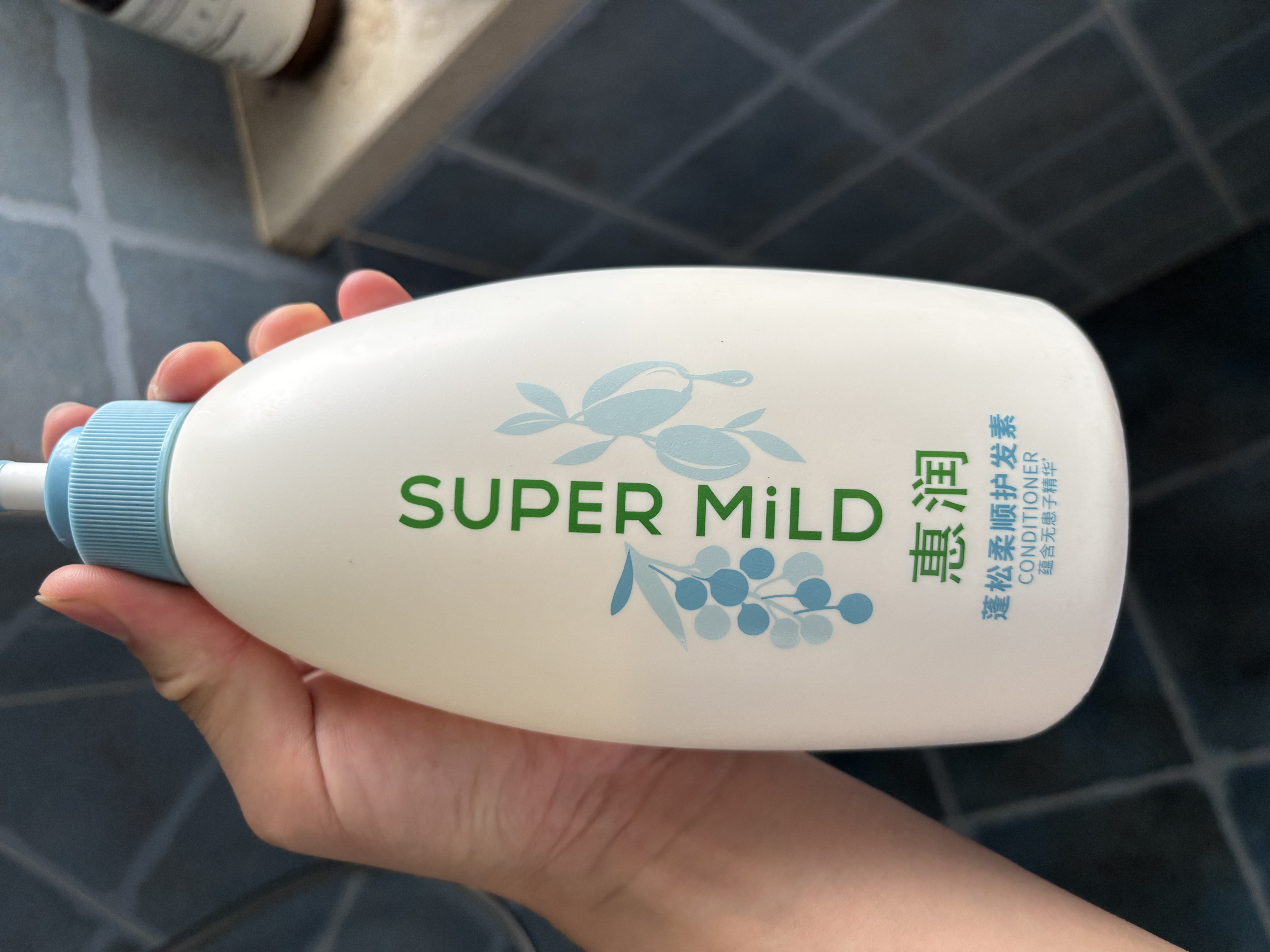 惠润（SUPER MiLD）蓬松柔顺护发素600ml保湿护发润发乳芳香自营正品【王曼昱同款】 实拍图