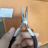 迷你钳子5寸尖嘴钳老虎钳钢丝钳斜口钳饰品手工DIY珠宝钳弯嘴钳 5寸迷你尖嘴钳 实拍图