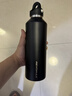 REVOMAX锐虎保温杯男款大容量水杯316不锈钢保冷保冰杯学生上学专用-辰黑 实拍图