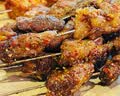 大庄园 牛肉烧烤串 400g（约20串)   腌制调理半成品 实拍图