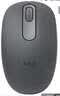 罗技（Logitech）M196 无线蓝牙鼠标 办公鼠标 笔记本商务办公家用 小巧便携 对称手型 石墨灰 实拍图