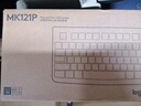 罗技（Logitech）MK121P（同MK120外观） 有线键鼠套装 鼠标键盘套装108键全尺寸 商用办公电脑  黑色 实拍图